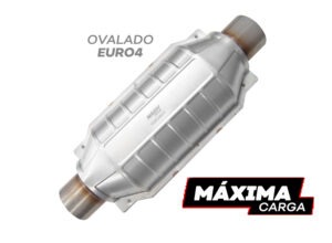 Convertidor Ovalado EURO4 (Máxima carga) Cople: 2 1/4"
